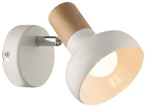 Candellux Biele nástenné svietidlo Puerto pre žiarovku E14 91-62796