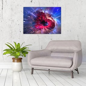 Sklenený obraz - Energia vesmíru (70x50 cm)