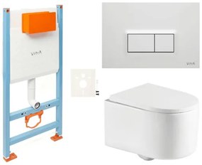 Závesný WC set do ľahkých stien / predstenová SAT Tornado SIKOVSTOR72600