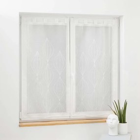 Biele voálové záclony v súprave 2 ks 60x90 cm Galactee – douceur d'intérieur