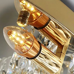 Toolight Toolight, stropné svietidlo 60cm, 8xE14, APP1729-8C, zlatá lesklá, OSW-06355