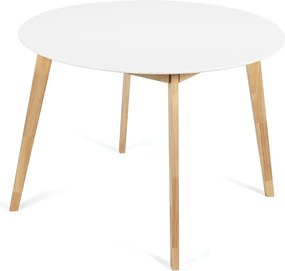 Noela Jedálenský set SCANDINAVIA 105 biely + 4x stolička SCANDINO biela