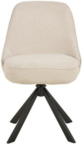 Otočná jídelní židle Carlton béžová