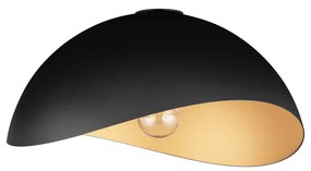 LED čierno-zlaté dizajnové stropné svietidlo Opsi 40