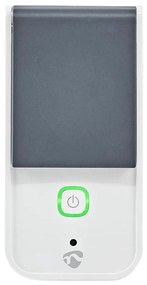 Nedis WIFIPO120FWT - Inteligentná vonkajšia zásuvka 3680W/230V/Typ F/16A Wi-Fi IP44 NE0759