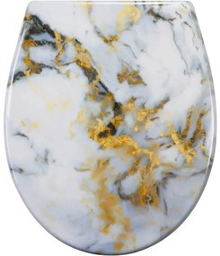 WC doska duropalst gold mramor