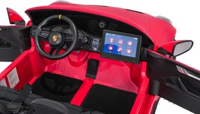 Ramiz Detské pretekárske auto Porsche 911 GT3 STRONG MP4 červené