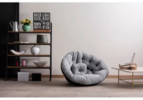 Designové křeslo KIKU LARGE šedé