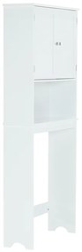 Skříňka nad WC, bílá, ATENE TYP 5