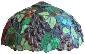 Tiffany luster do obývačky kolekcia WINE OVAL 2*E27