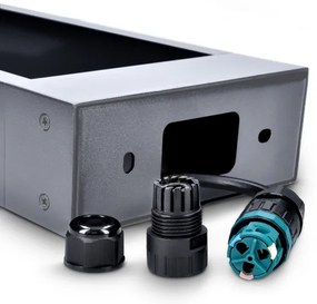 Brilagi - LED Vonkajšia lampa CROTONE LED/7W/230V antracit IP54 30 cm