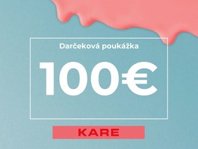 KARE Darčeková poukážka 100 EUR