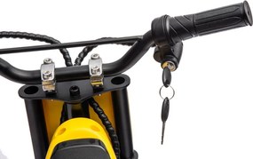 LEAN CARS Dobíjací Crossbike A9901 Yellow 36V