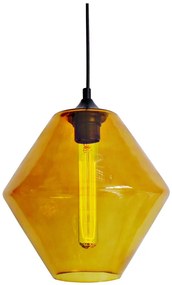 Candellux BREMEN Luster 20 1X60W E27 SHADE ORANGE + BULB 31-36223