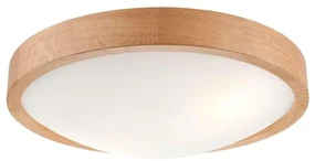 Brilagi - LED Stropné svietidlo CARVALHO SLIM 2xE27/60W/230V dub pr. 37 cm BG0742
