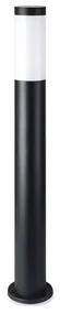 V-Tac Vonkajšia lampa 1xE27/60W/230V IP44 80cm čierna VT0464