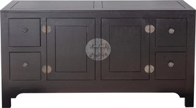 Komoda Modern 137 x 45x 76 cm black