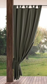 ZÁHRADNÝ VODEODOLNÝ ZÁVES NA PÚTKACH GARDEN 155X260 CM GRAFITOVÁ