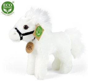 Plyšový kôň biely 20 cm ECO-FRIENDLY