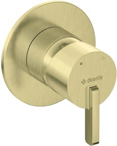 Deante Silia, sprchová/vaňová batéria pod omietku, 1-výstupové teleso, zlatá matná, DEA-BQS_R44L