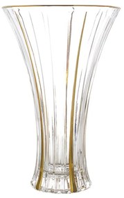 KRIŠTÁĽOVÁ VÁZA BOHEMIA PRESTIGE TIMELESS GOLD 320MM