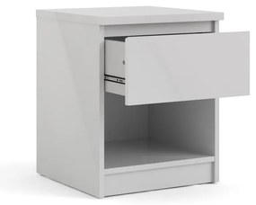 Biely nočný stolík Naia - Tvilum