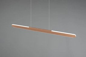 Hnedé LED závesné svietidlo Helios - Trio