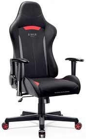 Otočné kreslo Diablo X-Starter čierna/červená