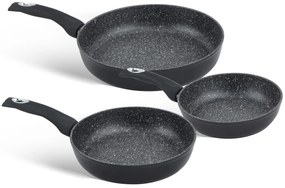 Súprava 3 nepriľnavých panvíc