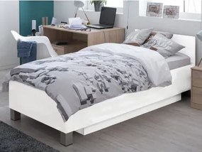 Posteľ Mega 160, 90x200 cm, biela%