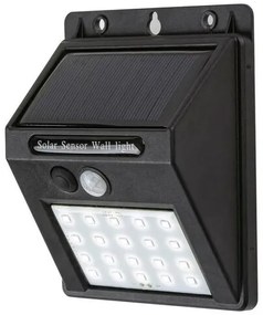 Rabalux 7880 Ostrava vonkajšie solární LED svietidlo s pohybovým senzorom, 12,5 cm