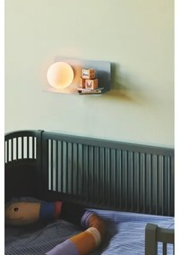 Nordlux - Nástenné svietidlo s poličkou LILIBETH 1xE14/25W/230V modrá