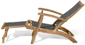 Ležadlo »Lenja« s vysúvacou opierkou nôh