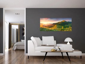 Obraz - Letná krajina (120x50 cm)
