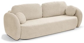 Rozkladacia trojmiestna pohovka OLBIA béžová