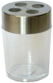 Pohár na zubnú kefku VINCENZO transparentny