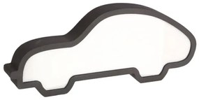 LED detská stolná lampička CAR LED/11W/230V čierna