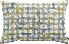 Karin - jednoduchá obliečka, 60x40cm farba produktu modrá látka zapletaná, vzorované
