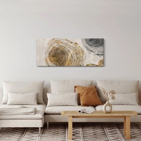 Obraz - Abstrakcia kmeňov (120x50 cm)