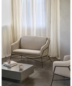 Béžové kreslo Brida – Kave Home