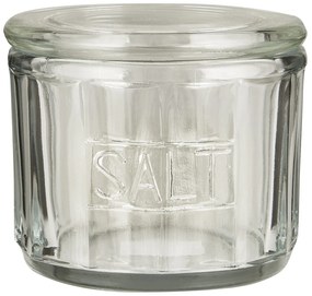 Ib Laursen Sklenená dóza na soľ Clear Glass