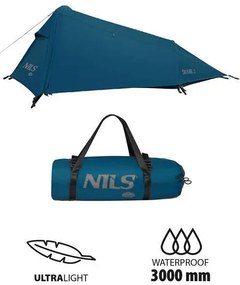 Ľahký stan NILS Camp NC2502 Skyair 2 - modrý