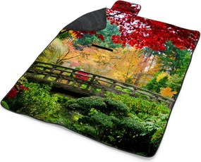 Sablio Plážová deka Most v parku: 200x140 cm