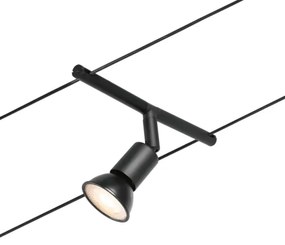 Paulmann 94446 - SADA 5xGU5,3/10W Bodové svietidlo SALT 230V čierna