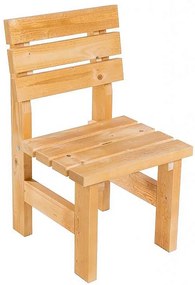 DEOKORK Masívne drevené záhradne kreslo TEA 01 hrúbka 38 mm