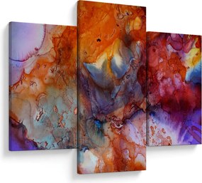 Obraz - Abstraktné atramentové umenie (90x60 cm)