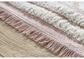 Kusový koberec Claris ružový 136x190cm