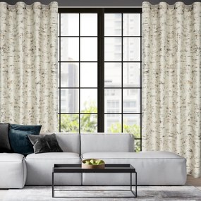 ZATEMŇOVACÍ ZÁVES NA KRÚŽKOCH TAMI 140X250 CM KRÉMOVÁ