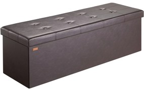 InternetovaZahrada Úložná lavica 115x38x38 cm - hnedá