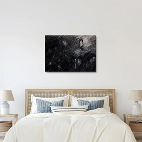 Obraz - Smútok a odriekanie (70x50 cm)